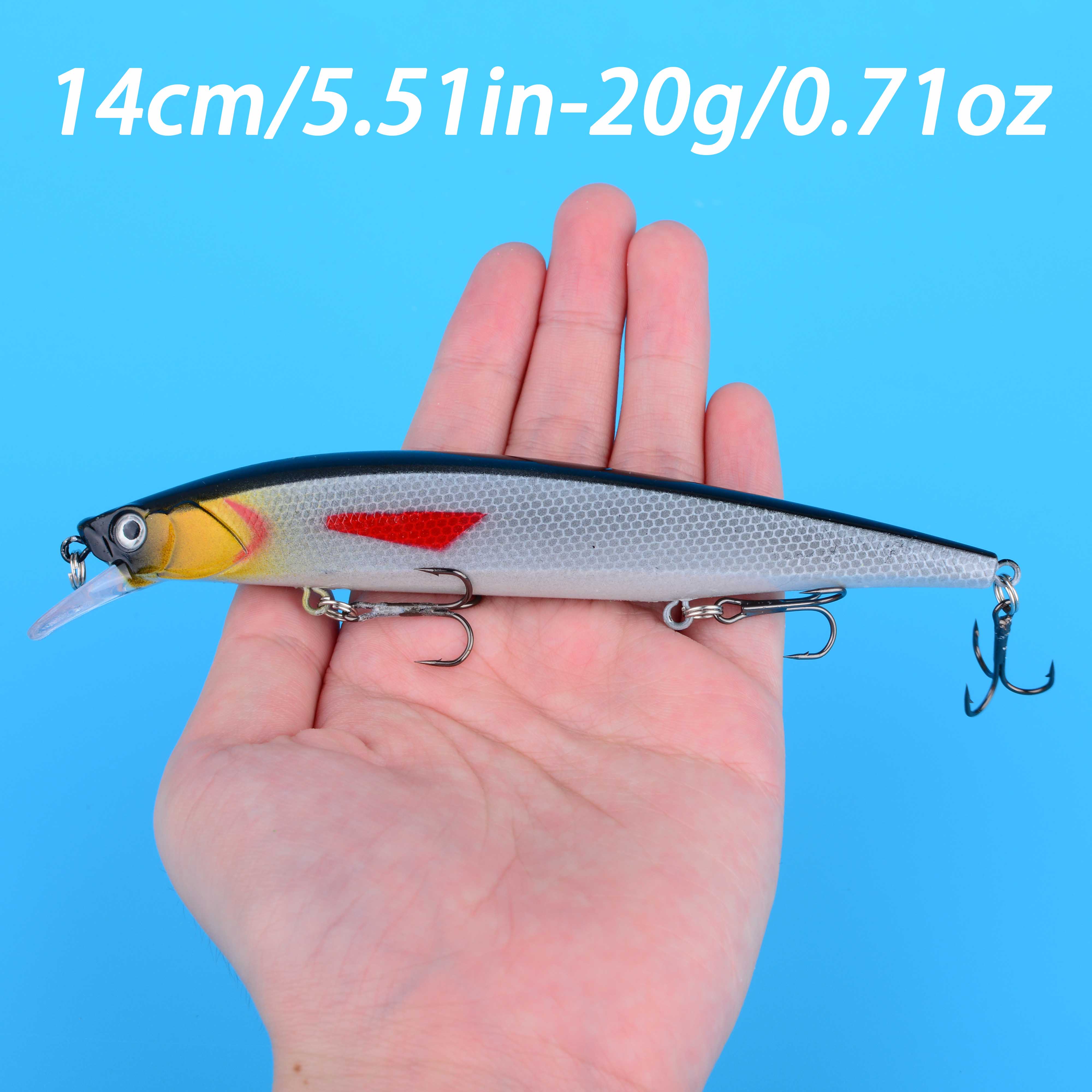 1 adet balıkçılık cazibesi yüz - Fishing Lure Jerkbait incelemesi ve fiyatı